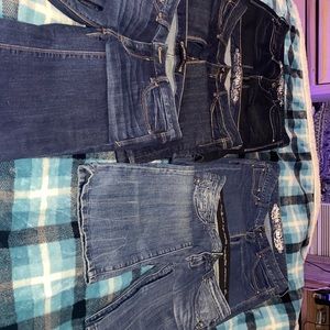 I have 5 pairs of brand new express Jean size 6